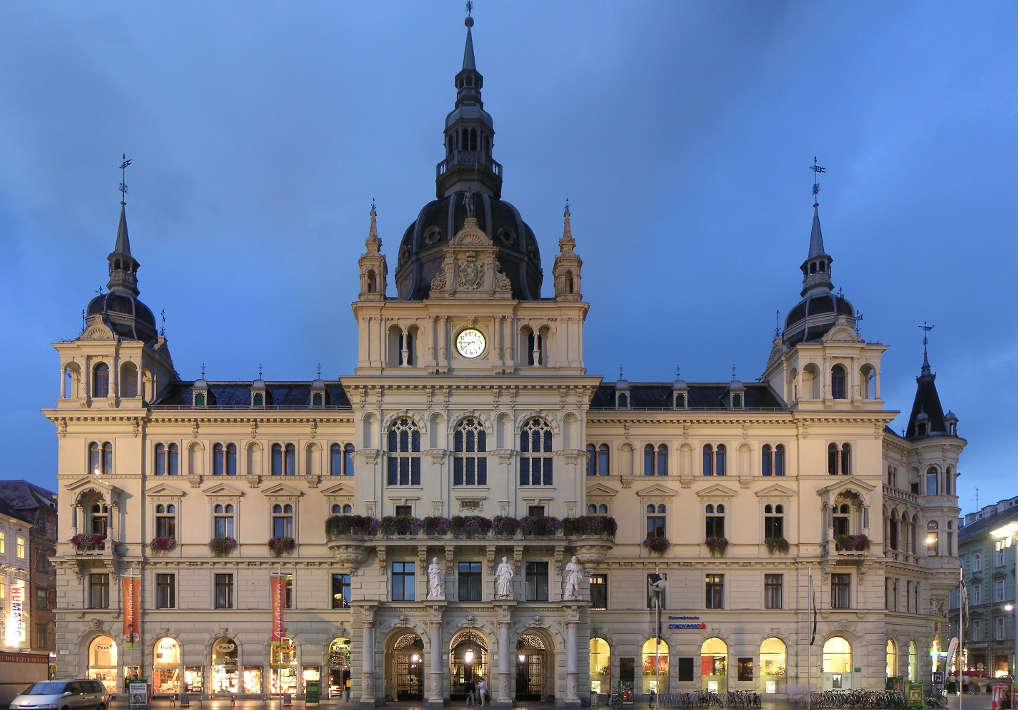 Stadt Graz: Rathaus, Foto by flickr Jim Trodel